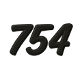 754 Postnummer print - Gränby– Par (2 prints)