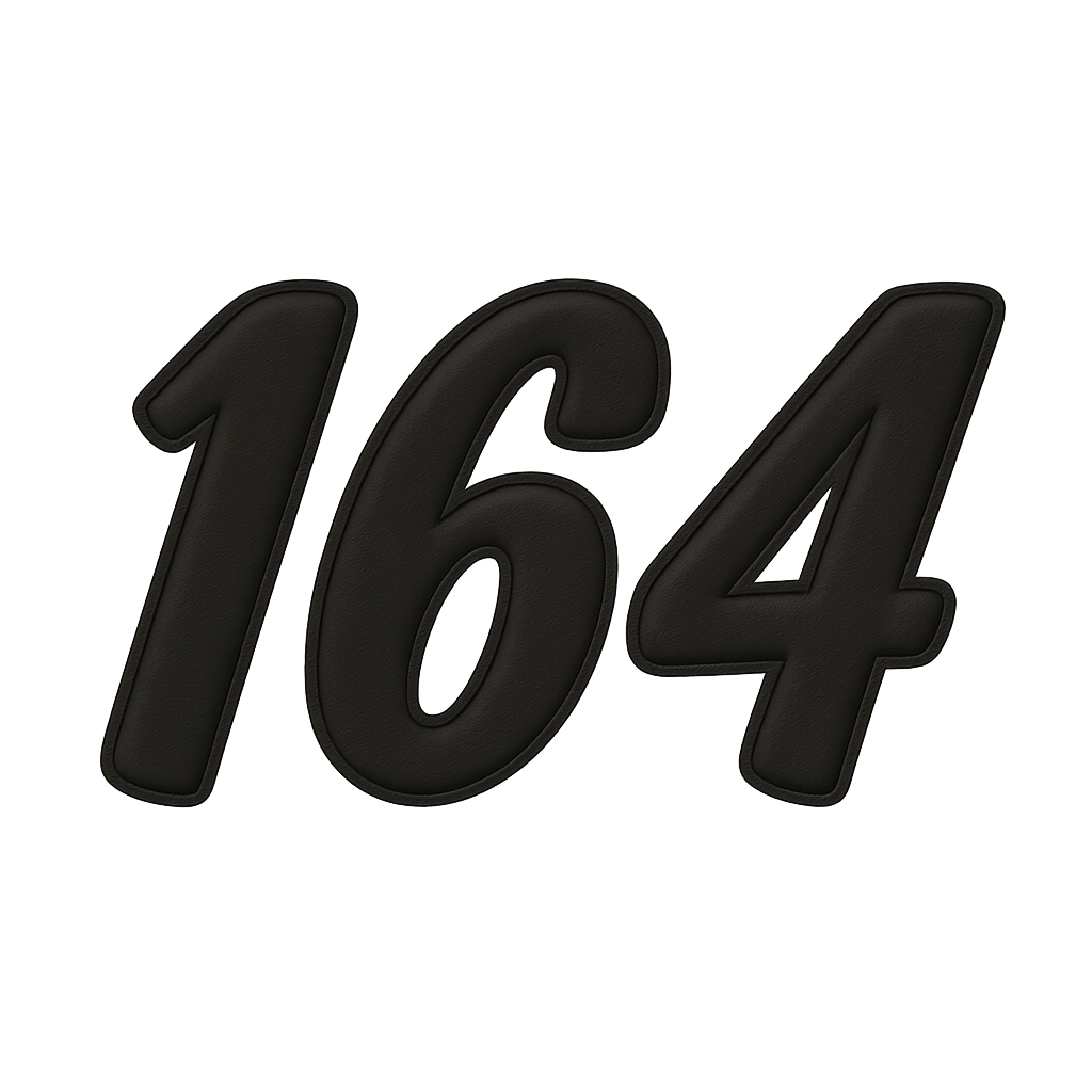 164 Postnummer print - Husby– Par (2 prints)