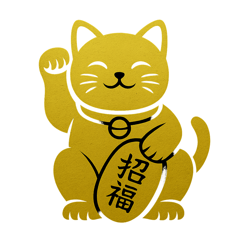 Maneki-Neko 2– Par (2 prints)