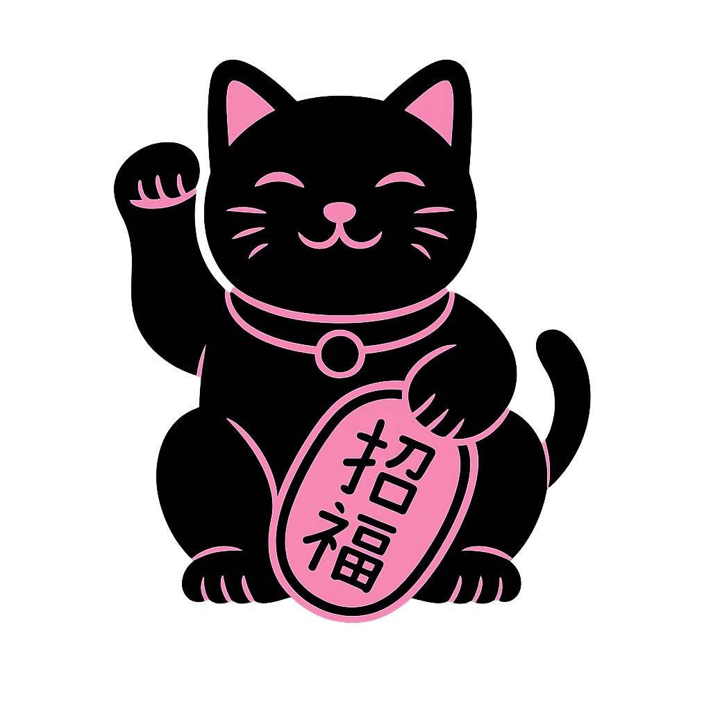 Maneki-Neko 2– Par (2 prints)
