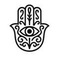Fatimas hand 2– Par (2 prints)