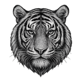 Tiger– Par (2 prints)