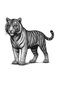 Tiger 2– Par (2 prints)