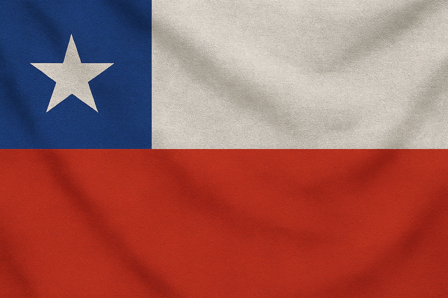Chile – Flagga– Par (2 prints)