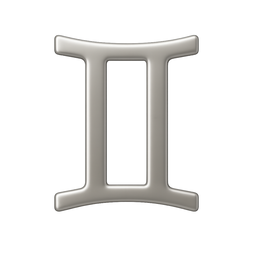 Zodiak Glyf – Gemini (Tvillingarna)
