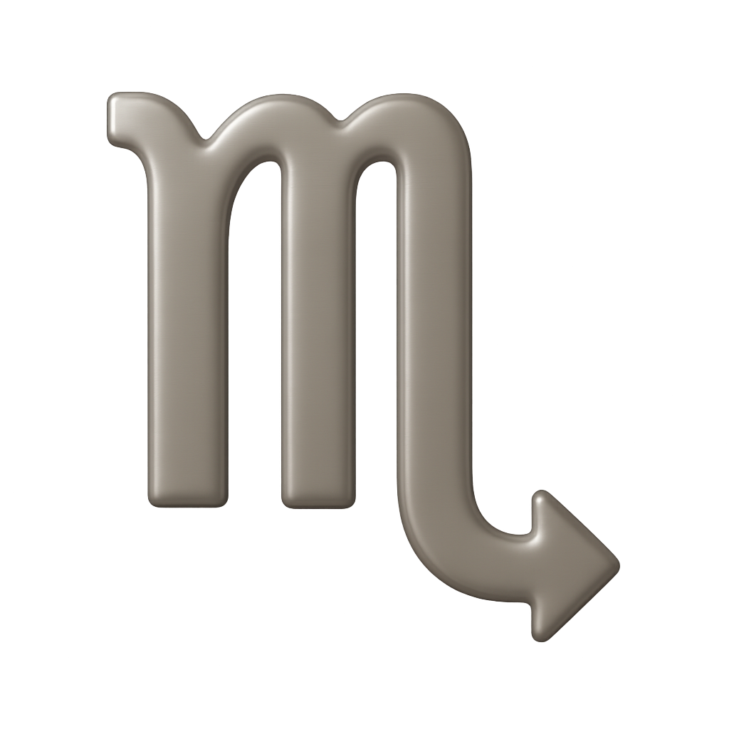 Zodiak Glyf – Scorpio (Skorpionen)