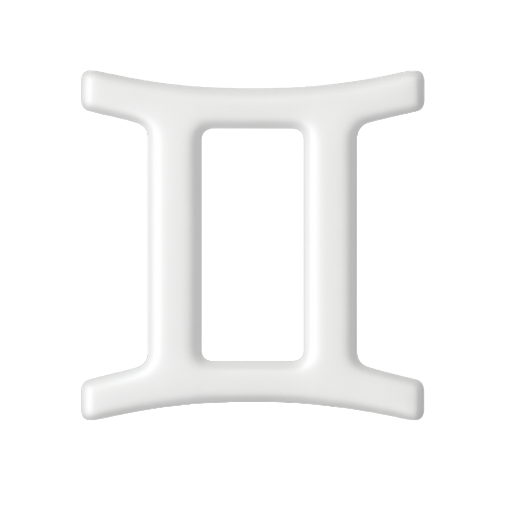 Zodiak Glyf – Gemini (Tvillingarna)