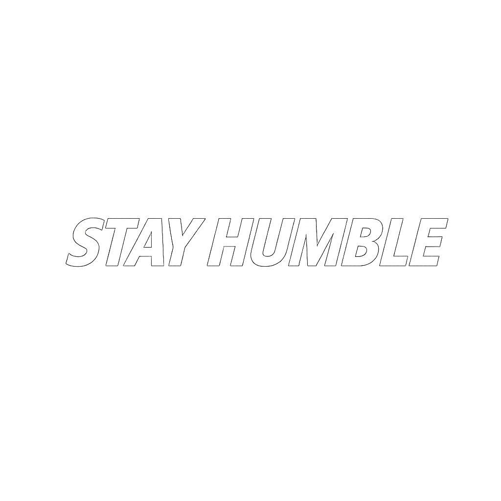 Stay Humble– Par (2 prints)